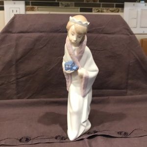 Lladro figurine from children’s Nativity scene.
